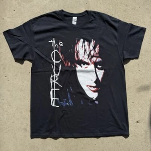 Vintage The Cure Robert Smith Band T-shirt Modern Bootleg Reprint Size XL - Picture 1 of 4