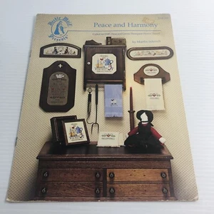Peace And Harmony Cross Stitch Pattern By Needle Maid VTG 1987 - Picture 1 of 10
