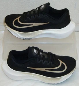 Nike Air Zoom Fly 5 Black Gold Grain Mens US Size 10.5 UK 9.5 EU 44.5 DM8968 002 - Picture 1 of 8