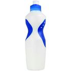 SPORTS WATER BOTTLE 700ml Blue Easy Grip Cycling Gym Jogger Running Drink Holder