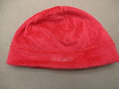 Columbia Talla L/XLWomens Rojo Aislado Cálido Hi-Pile Invierno Gorro Sombrero 7L Foto 1 de 4