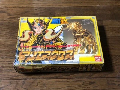 Aries Mu Gold Cloth Taikei Bandai Saint Seiya Vintage Used - Image 1 of 2