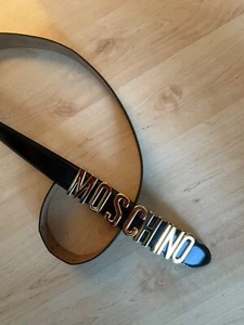 Moschino Redwall Gürtel Original braun L neuwertig - Bild 1 von 7