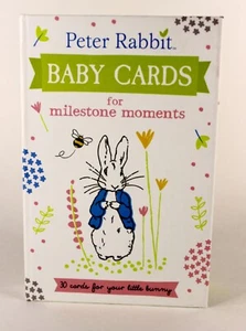 Peter Rabbit Baby Cards for Milestone Moments - open box - Picture 1 of 2