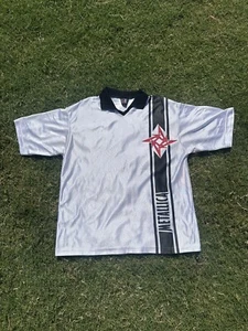 Vintage Metallica Shirt Gr. Xl Metallica Merchandise Fußball Trikot Style - Bild 1 von 5