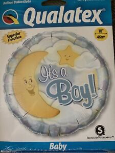 Qualatex Baby Boy “It’s A Boy 18” Foil Balloon