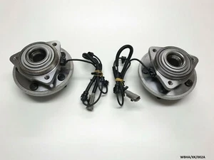 2 x cojinete de rueda delantera y conjunto de buje para Jeep Commander 2006-2010 WBHA/XK/002A - Imagen 1 de 10