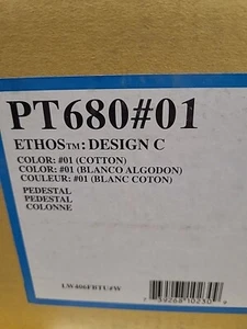 FREGADERO DE BAÑO TOTO PT#680#01 PEDESTAL DISEÑO ETHO C-FITS LT680G - Imagen 1 de 9