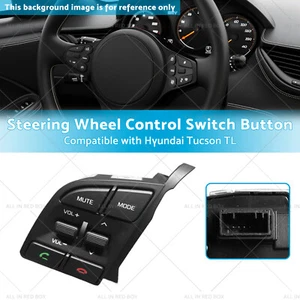 Steering Wheel Control Switch Button Left Suitable for Hyundai Tucson TL 15-19 - Picture 1 of 7