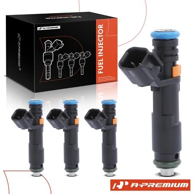 Inyector de combustible 4 piezas para Chrysler 200 Dodge Dart Jeep Cherokee Ram ProMaster City Foto 1 de 4