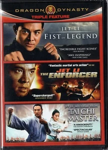 Fist of Legend/The Enforcer/Tai Chi Master (DVD,2011,3-Disc Set) Jet Li Collect. - Picture 1 of 2
