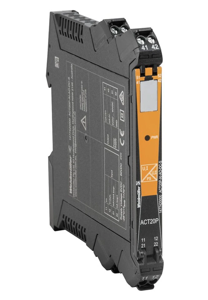 Weidmuller Analogue signal converters isolator ACT20P-RTI-AO-S 7760054233 - Image 1 of 1
