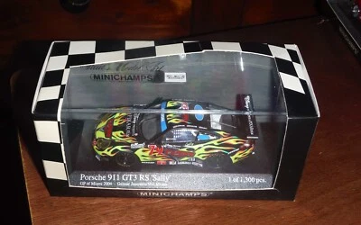 Minichamps 1/43 Porsche 911 GT3 RS 'Sally' GP Miami 2004 Ref 400046979 Foto 1 de 2