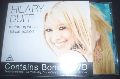 Hilary Duff Metamorphosis Australian CD DVD Edition    - Image 1 of 4