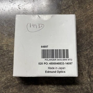 Edmund Optics Polarizer 34 x 0.5MM MTD - NEW - Picture 1 of 7