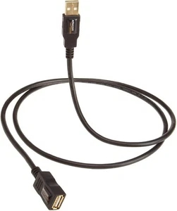 Amazon Basics USB 2.0 Extension Cable A-Male to A-Female 9.8 Feet NEW - Picture 1 of 8