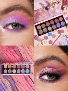 Authentic SHEGLAM	Kyoto In Bloom Palette Pink Purple - Picture 1 of 5