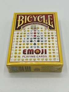 Bicycle Emoji Playing Cards Sealed in Package Air Cushion Finish Made in the USA - Picture 1 of 5