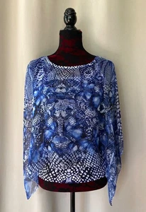 Blusa STYLE & CO 2 Piezas Cami Top con Pañuelo Transparente Capa Para Mujer PS - Imagen 1 de 5