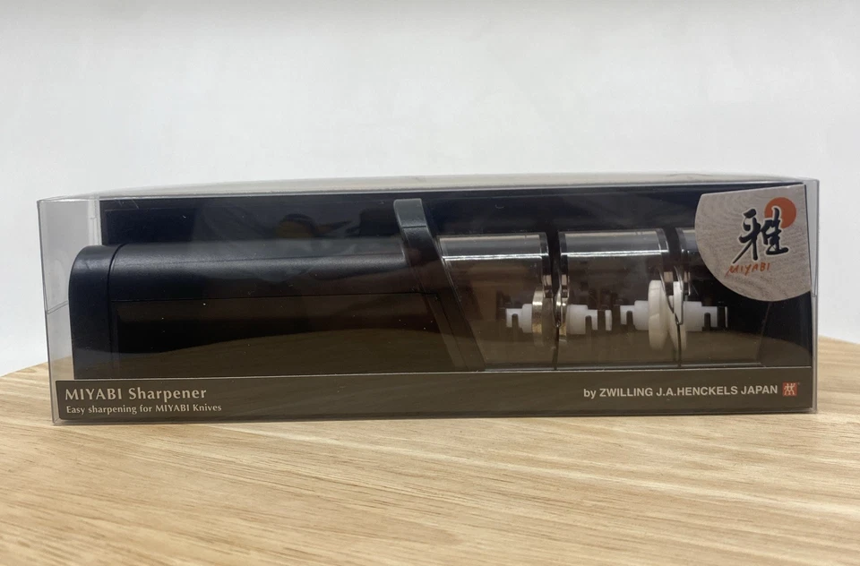 MIYABI 2stage Diamond/ceramic Handheld Knife Sharpener