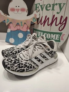 Adidas Womens Swift Run X W Cheetah Animal Print Running Shoes Sneakers, 6.5 - Picture 1 of 16