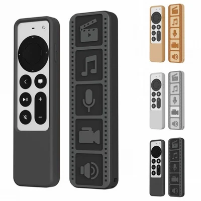 Silicone Remote Controller Case Protective Cover For Apple TV 4K 2021 Remote - Image 1 of 4