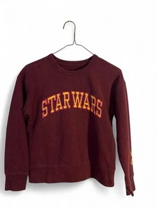 DisneyGap Kids Star Wars Crew Neck Sweatshirt Embroidered Unisex Size Medium (8) - Picture 1 of 8
