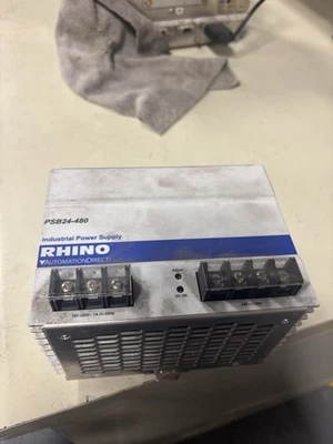 Automation Direct Rhino PSB24-480 Power Supply 500VAC 3PH REFURBISHED - Image 1 of 3