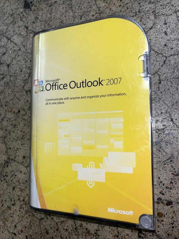 Microsoft Office Outlook 2007 Windows Original Software - New / Sealed - Image 1 of 4