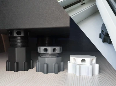 Adjustable 3D Printed Furniture & Window Riser | Multi-Size Support - Imagem 1 de 4