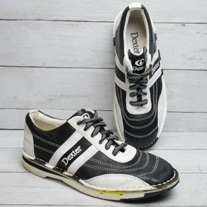 Dexter SST4 Plus Womens Size 7M Black White Leather Bowling Shoes - Picture 1 of 10