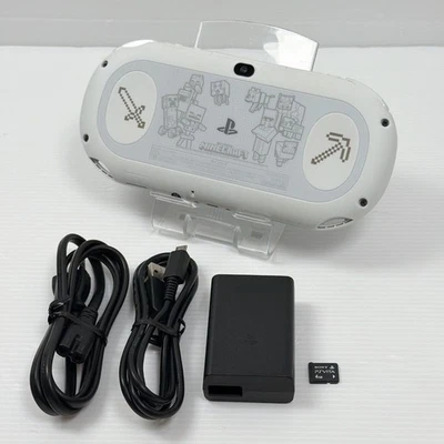 PlayStation Vita PCH 2000 Minecraft Special Edition Console w/game&charger - Image 1 of 4
