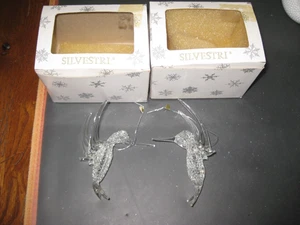 Silvestri 2er Set Kolibri Ornamente aus mundgeblasenem Glas - Bild 1 von 4