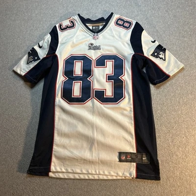 Camiseta Nike NFL Wes Welker New England Patriots #83 - Para Hombre Talla Pequeña S Foto 1 de 4