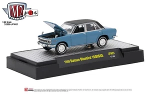 MÁQUINAS M2 EDICIÓN LIMITADA 9.880 AZUL 1969 NISSAN BLUEBIRD 1600 SSS 32500-JPN01 - Imagen 1 de 1