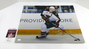 Foto firmada por Mikko Koivu 16 x 20 color Wild JSA automática AR90680 - Imagen 1 de 3