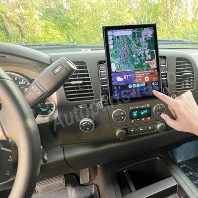 9.7" For GMC Sierra 1500 2500  2007-2013 Radio Stereo Android 15 Carplay WIFI BT Foto 1 de 4