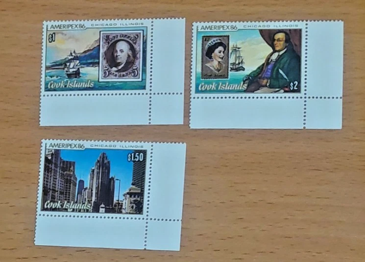 Cook Islands 1986 MNH Ameripex 86 - Image 1 of 1