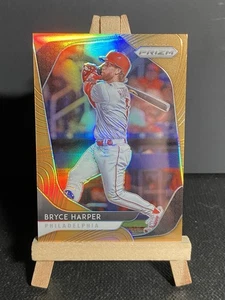 2020 Panini Prizm Orange Prizm Refractor Parallel /100 Bryce Harper #63 RARE SSP - Picture 1 of 2