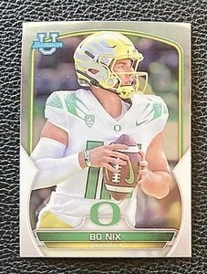 2022 Bo Nix Bowman University U Chrome Base RC #61 Oregon Ducks - Picture 1 of 2