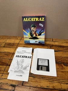 Alcatraz Infogrames 1992 PC Spiel Big Box mit 3,5" Diskette und Anleitungen - Bild 1 von 9