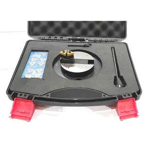 Drehmaschine Rundfuß Kugeldrehaufsatz mit Teilungsskala mit 10 x Ersatz - Bild 1 von 12