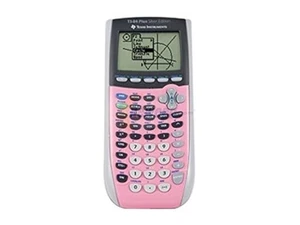Texas Instruments TI-84 Plus Silver Edition Graphing Calculator Pink Very Good - Picture 1 of 3