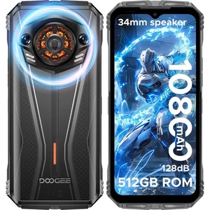 DOOGEE SPunk Pro 6,6" Outdoor Handy Ohne Vertrag 20GB+512GB 10800mAh Android 14 - Bild 1 von 9