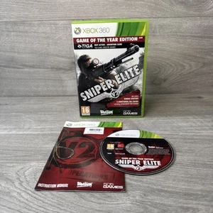 Sniper Elite V2 Edizione Gioco Dell'anno - Xbox 360 Con Manuale Ottime Condizioni Con Manuale - Foto 1 di 6