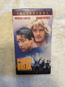 Point Break (VHS, 1991) Keanu Reeves Patrick Swayze - Imagen 1 de 3