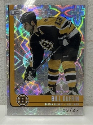 2001-02 Pacific Heads-Up #8 Bill Guerin /27 Boston Bruins Numbered Card - Image 1 of 4