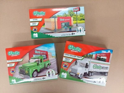 Limited Edition O'Reilly Nova Brix Bundle  Store, Long Haul, & Vintage Truck  - Image 1 of 4