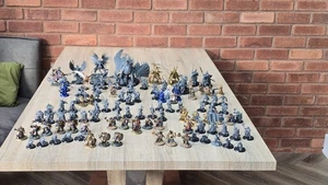 Warhammer Age of Sigmar Stormcast Eternals Army 50 percent painted plus sprues - Picture 1 of 24