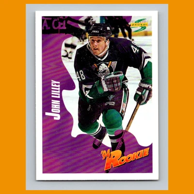 John Lilley #228 1994-95 Score Anaheim Mighty Ducks Hockey Card NHL - Image 1 of 3